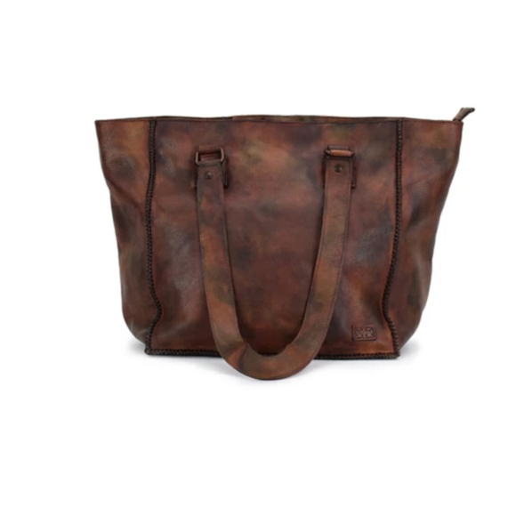 Bed Stu Celindra LTC Shoulder Bag Tote Handbag Purse Teak Rowan Multi - Picture 2 of 16